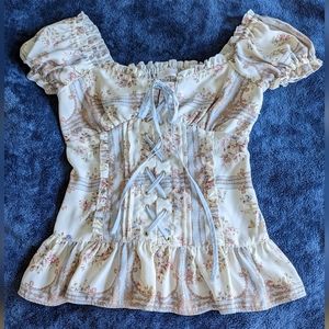 Liz Lisa floral blouse